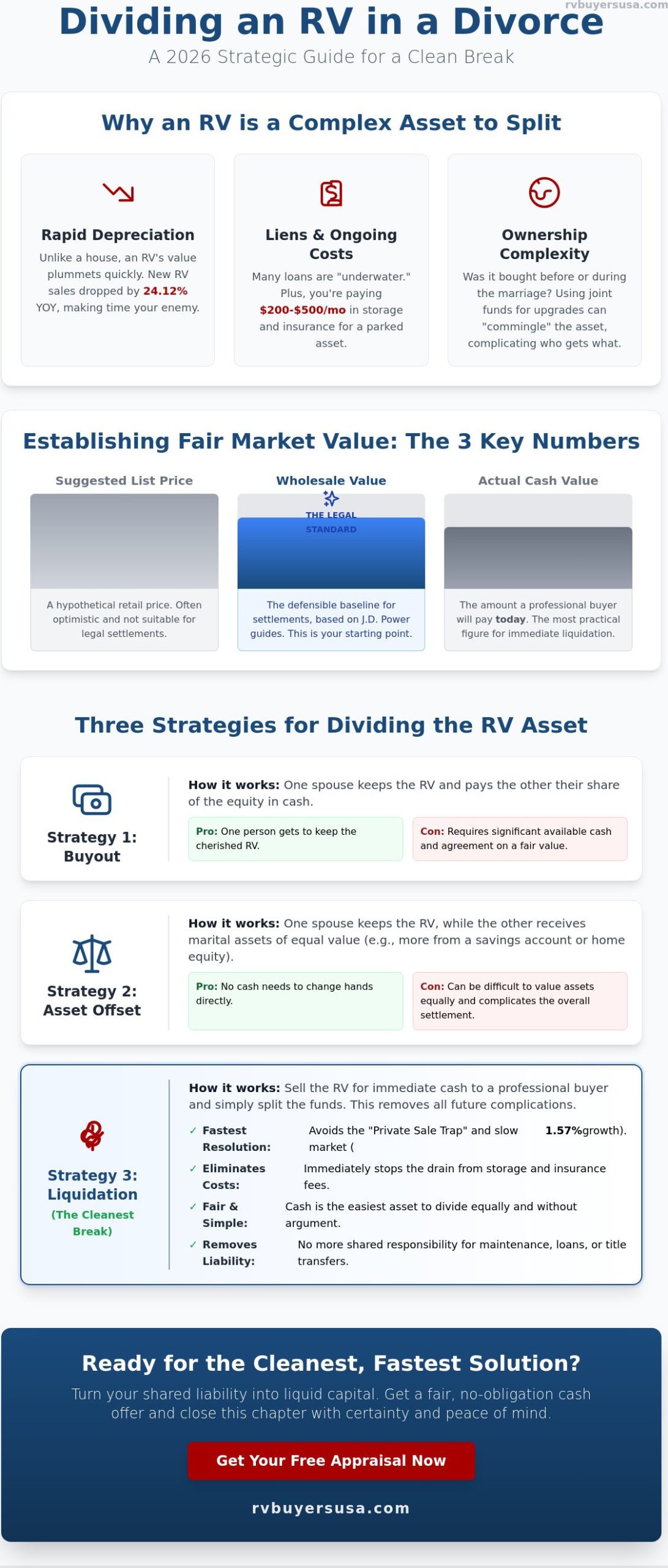 Dividing an RV Asset in a Separation Agreement: A Comprehensive 2026 Guide