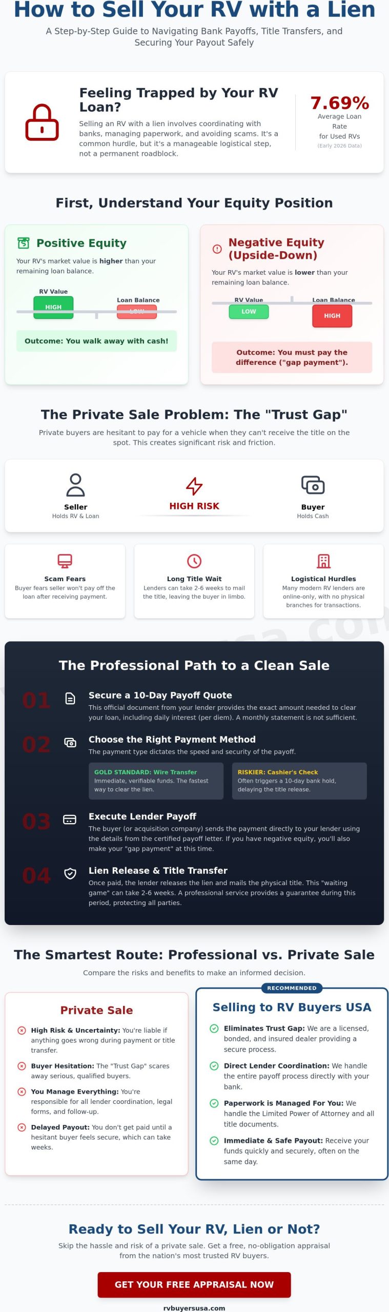 How to Sell an RV with a Lien: The Professional Guide to a Fast Sale